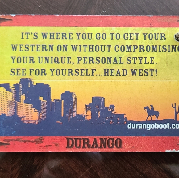 Mens Dragon Black Cherry Durango Cowboy Boots - Picture 4 of 6